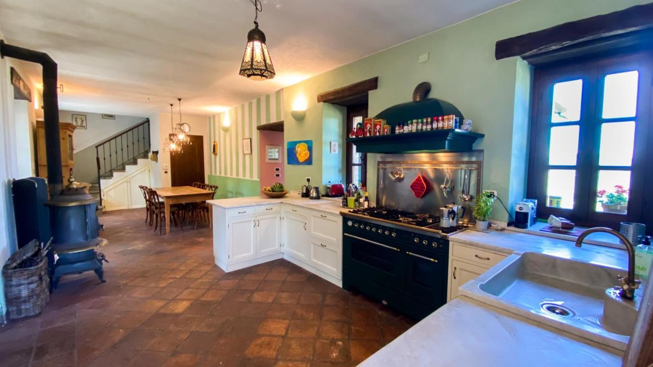 Vakantiehuis Casa Dolce Vista Monastero Bormida Eksteriør bilde