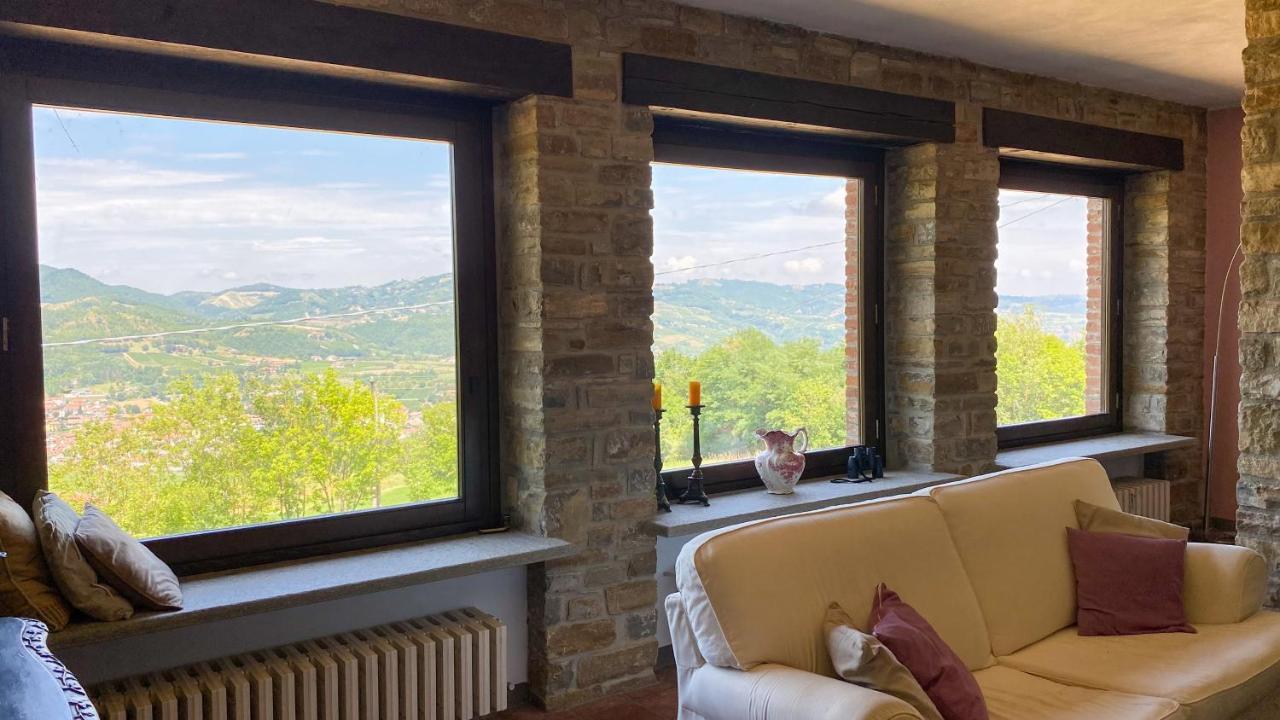Vakantiehuis Casa Dolce Vista Monastero Bormida Eksteriør bilde