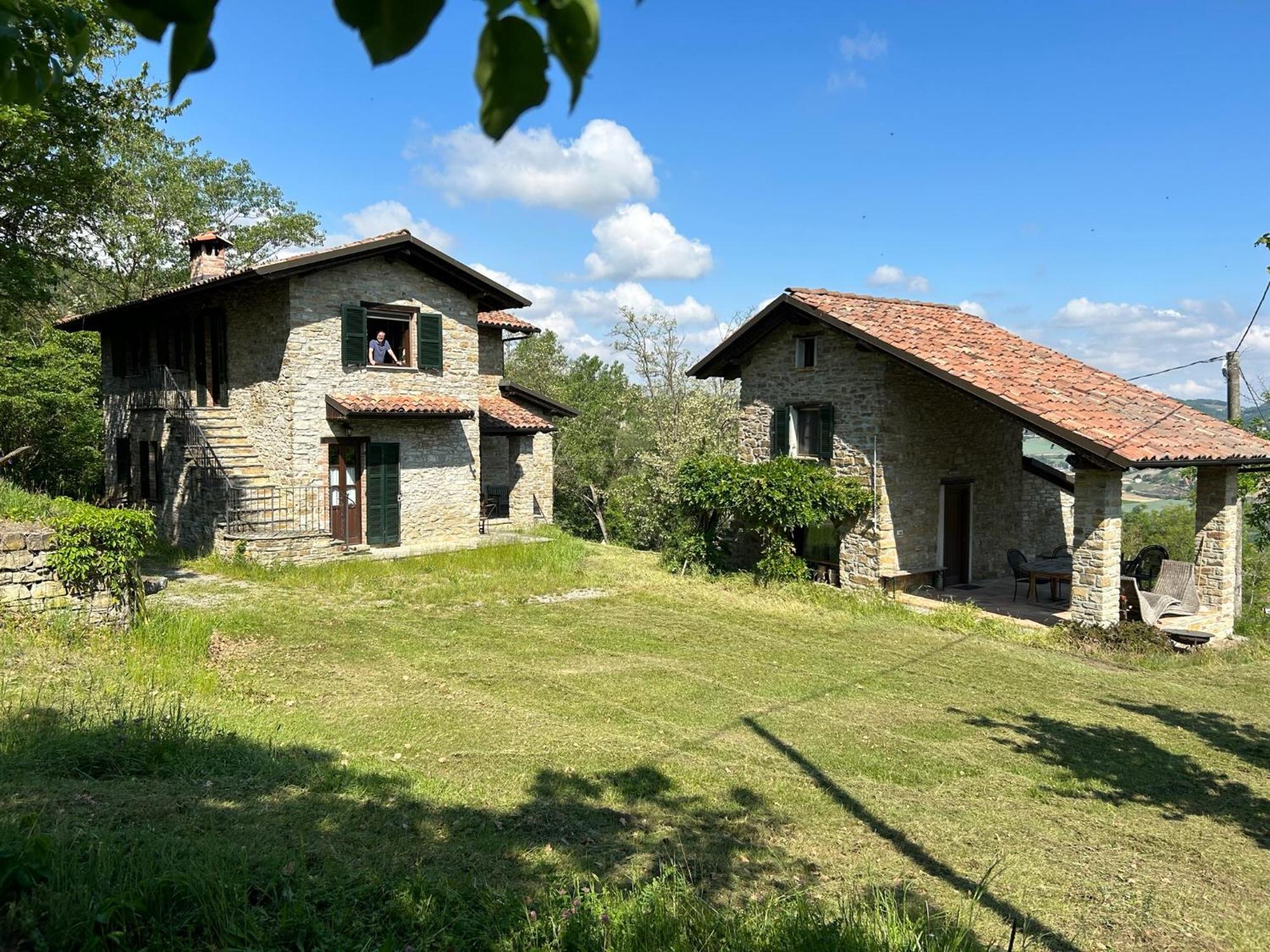 Vakantiehuis Casa Dolce Vista Monastero Bormida Eksteriør bilde