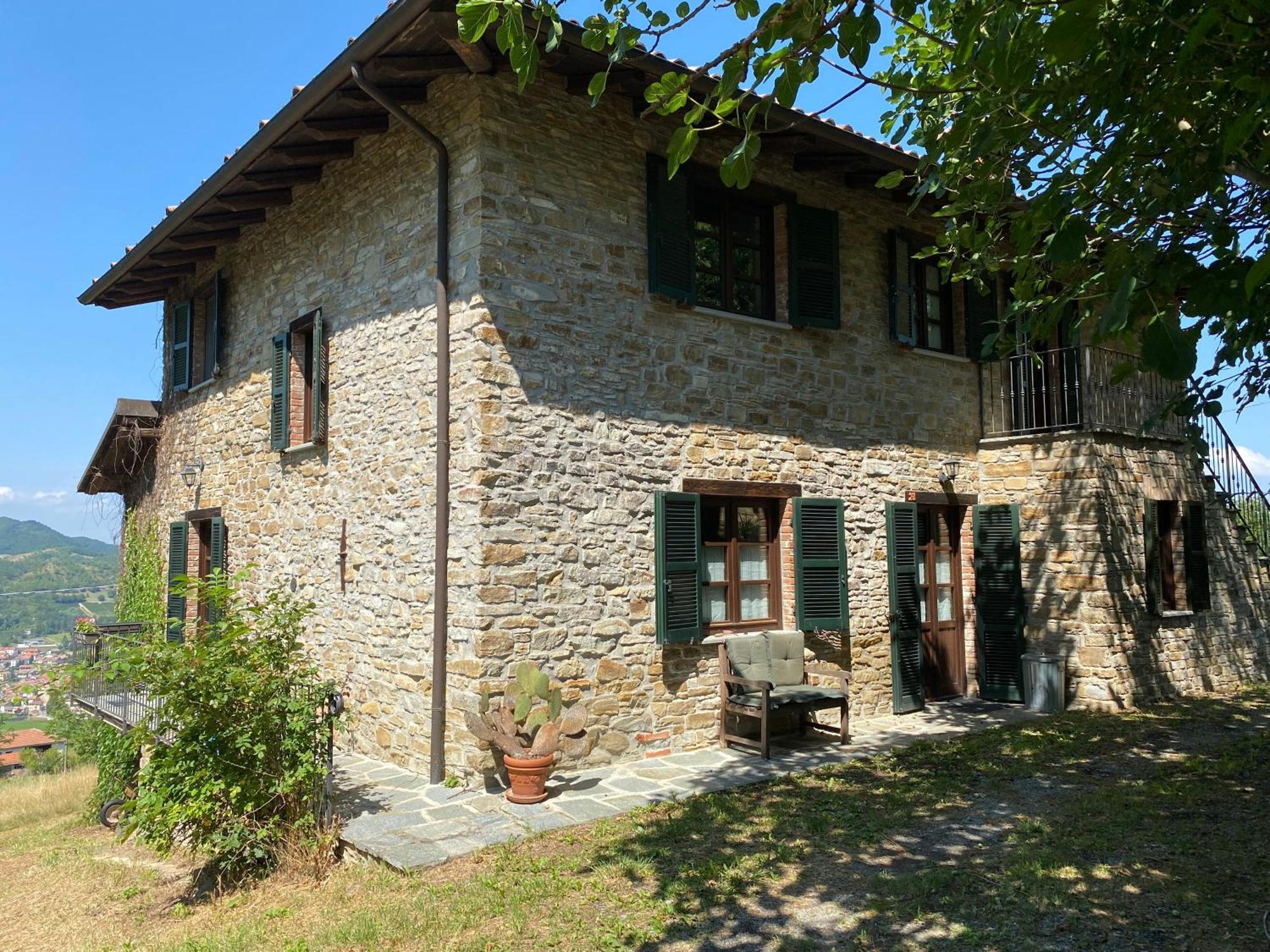 Vakantiehuis Casa Dolce Vista Monastero Bormida Eksteriør bilde