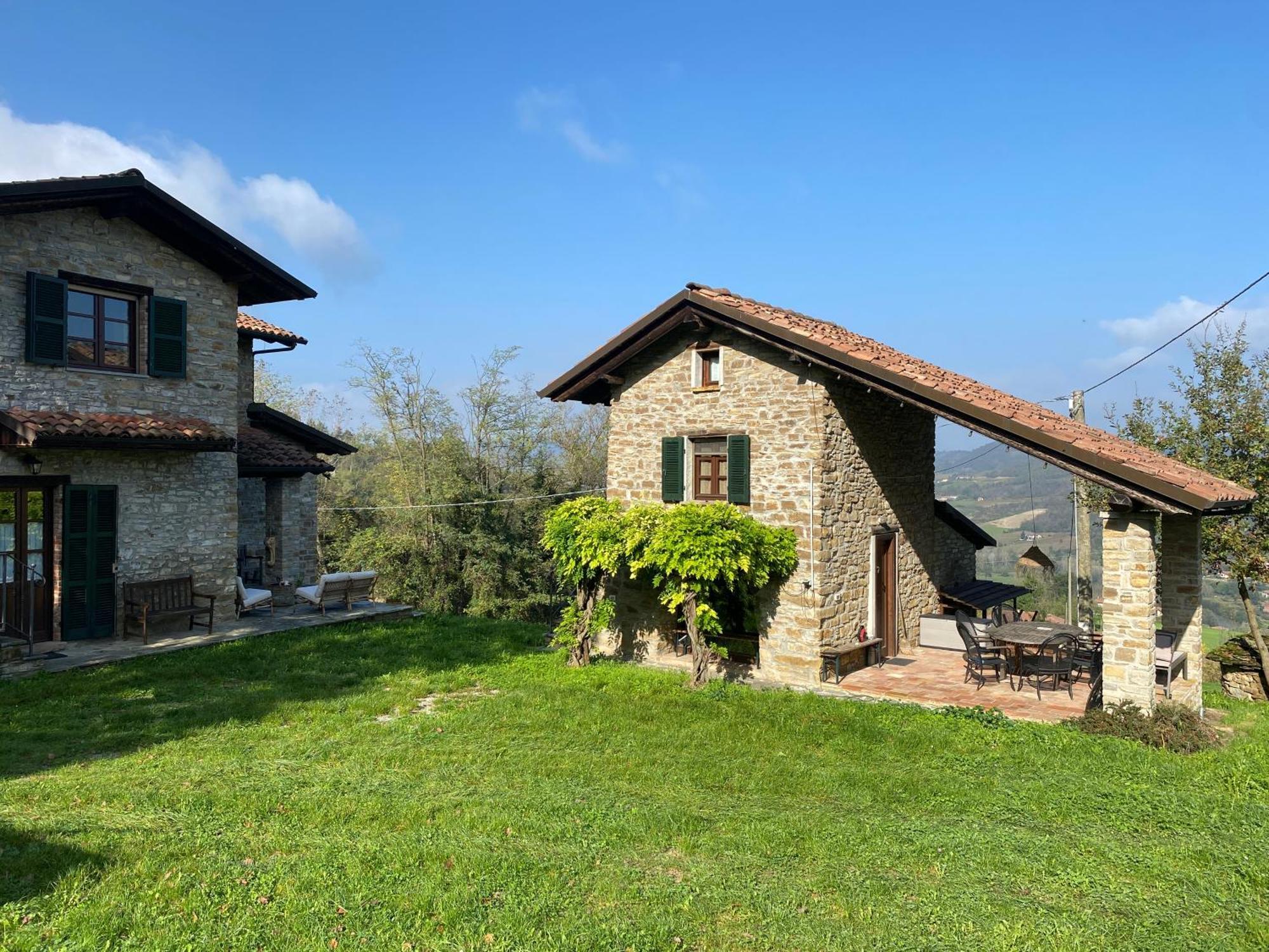Vakantiehuis Casa Dolce Vista Monastero Bormida Eksteriør bilde
