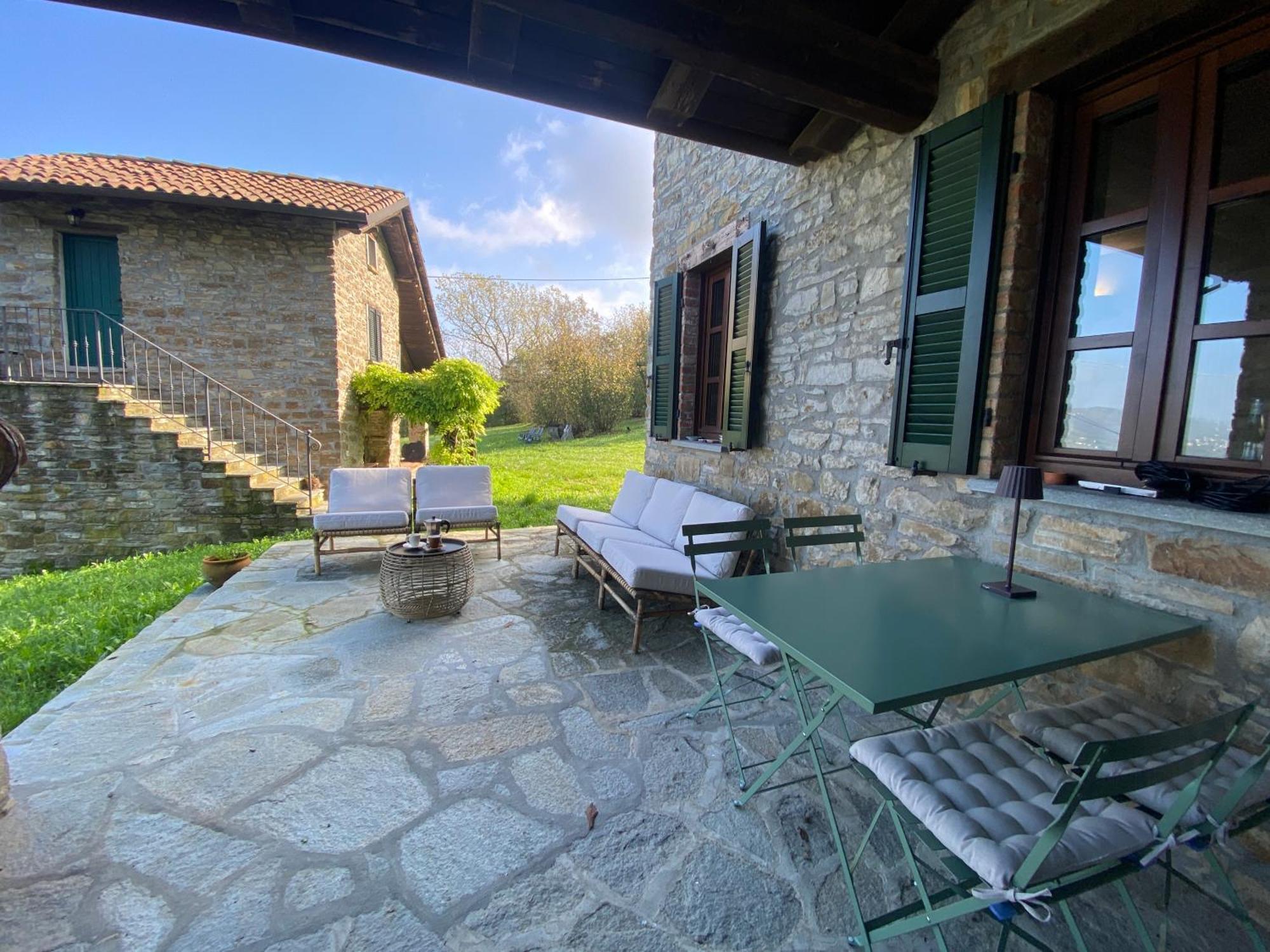 Vakantiehuis Casa Dolce Vista Monastero Bormida Eksteriør bilde